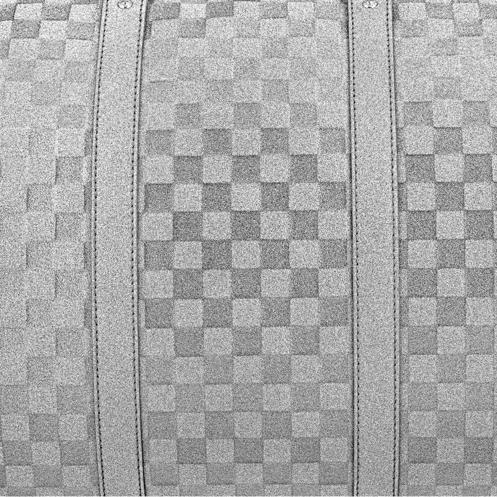 Louis Vuitton Glitter Damier Keepall Mens LV SS22 Runway by Virgil Abloh - Picture 15 of 17